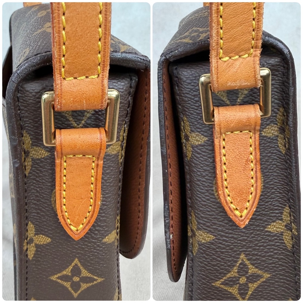 Louis Vuitton Monogram Saint Cloud PM Crossbody Bag Leather Strap - Picture 14 of 17